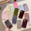INS High-End Wave Stripe Case for iPhone 17 Pro Max, Apple 16 Solid Color Simple 15/14