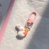 Elegant Rabbit Keychain Decoration Cute Rabbit Keychain for Women Plastic Bag Pendant Key Girls Kids Couple Jewelry