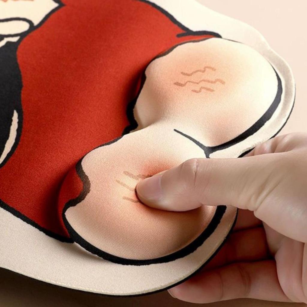 Tegneserie Crayon Shin-chan Sklisikker Håndleddsstøtte Musematte og Håndleddsstøtte for Tastatur
