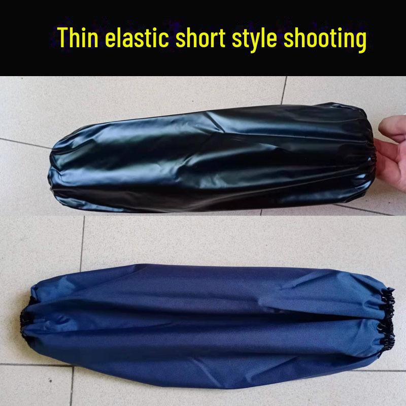Waterproof, oil-proof, thin, non-peeling silk sleeves; rainproof, dirt-resistant, wear-resistant PU for labor protection.