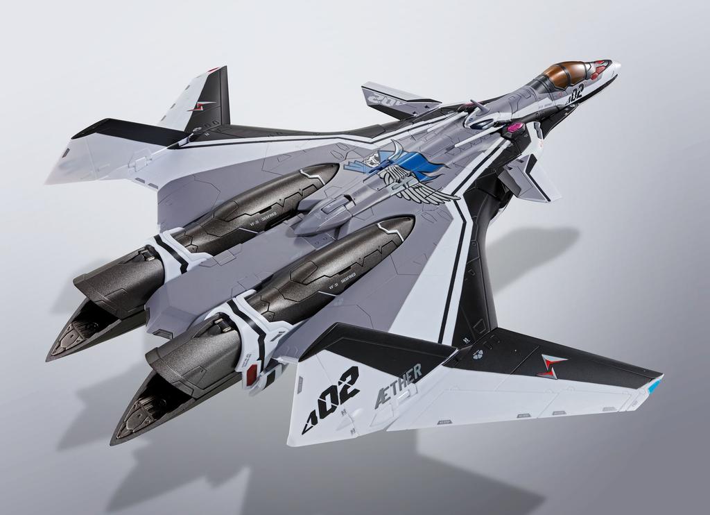 TAMASHII NATIONS DX Chogokin Macross Delta Siegfried 260mm ABS PVC Painted Movable Figure VF-31F (Messer Ihlefeld's Unit) Approx. Die-cast & &