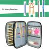 Colorful Crochet Hooks Storage Bag Oxford Fabric Crochet Needle Bag  Knitting Accessories