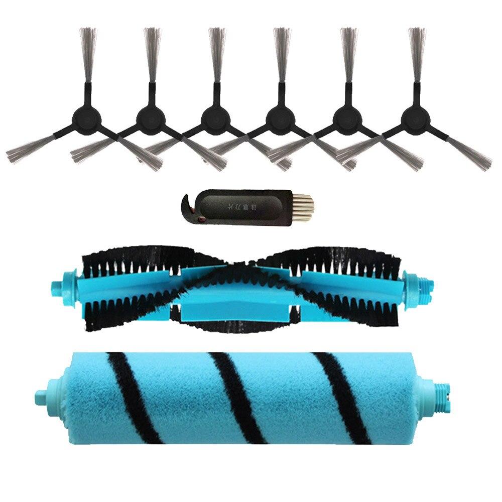 Roller Soft Brush Side Brush Robot Sweeper for Conga 3490 4090 5090 Støvsuger for XIAOMI STYJ02YM