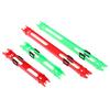 Fishing Line Coiler, Plastic Line Winding Panel, 10-Piece, Dual Colors, Fishing Gear, Essential Angling Line Holder