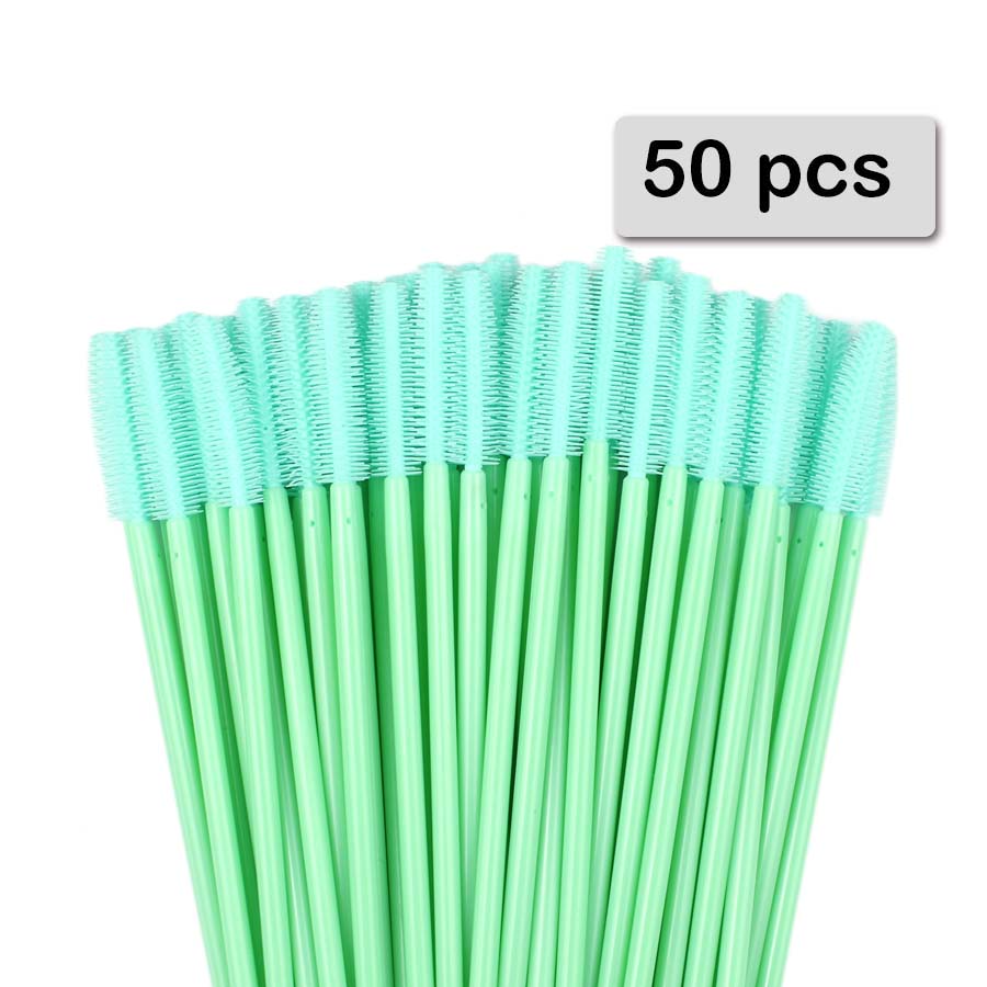

Silicone Mascara Wands Applicator Disposable Eyelash Brushes Comb Beauty Makeup Brush For Women Eyelash Extension tools 50pcs