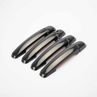 For Suzuki Swift 2005-2017 Suzuki Grand Vitara 2005 -2012 Chrome Carbon Fiber Car Door Handle Cover Trim Sticker Car