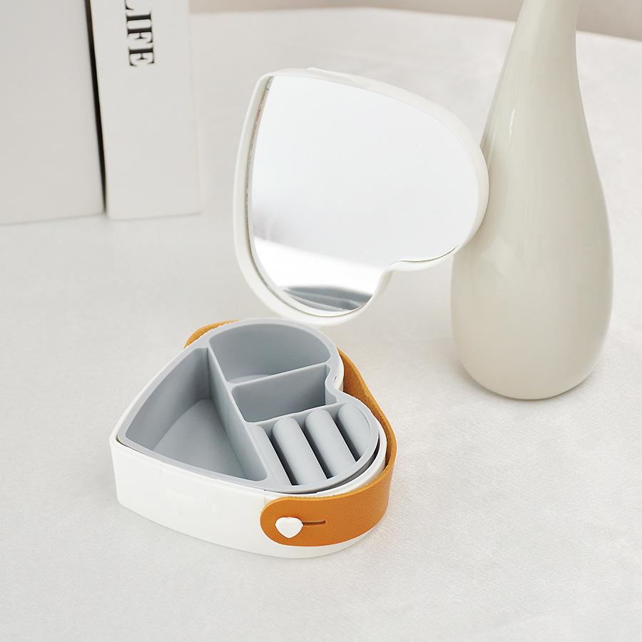 Ring Storage Box Luxurious Necklace Organizer Velvet Jewelry Box Elegant Pendant Storage Case For Travel Anniversary Jewelry