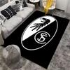 Black and White Eagle Logo Suitable As a Non-slip Mat for the Living Room or Bedroom Sofa
