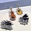 Practical Acrylic Binder Clip With Artistic Designs For Sheet Music And Craft Projects