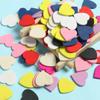 Party Decor DIY Wedding Ornaments Wooden Chips Confetti Slices Wood Crafts Hearts Shaped