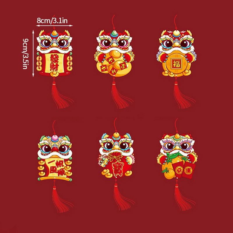 2025 Spring Festival Pendants Chinese Lunar New Year Decoration Hanging Craft Ornament Wealth Tree Decor Pendant Home Decoration