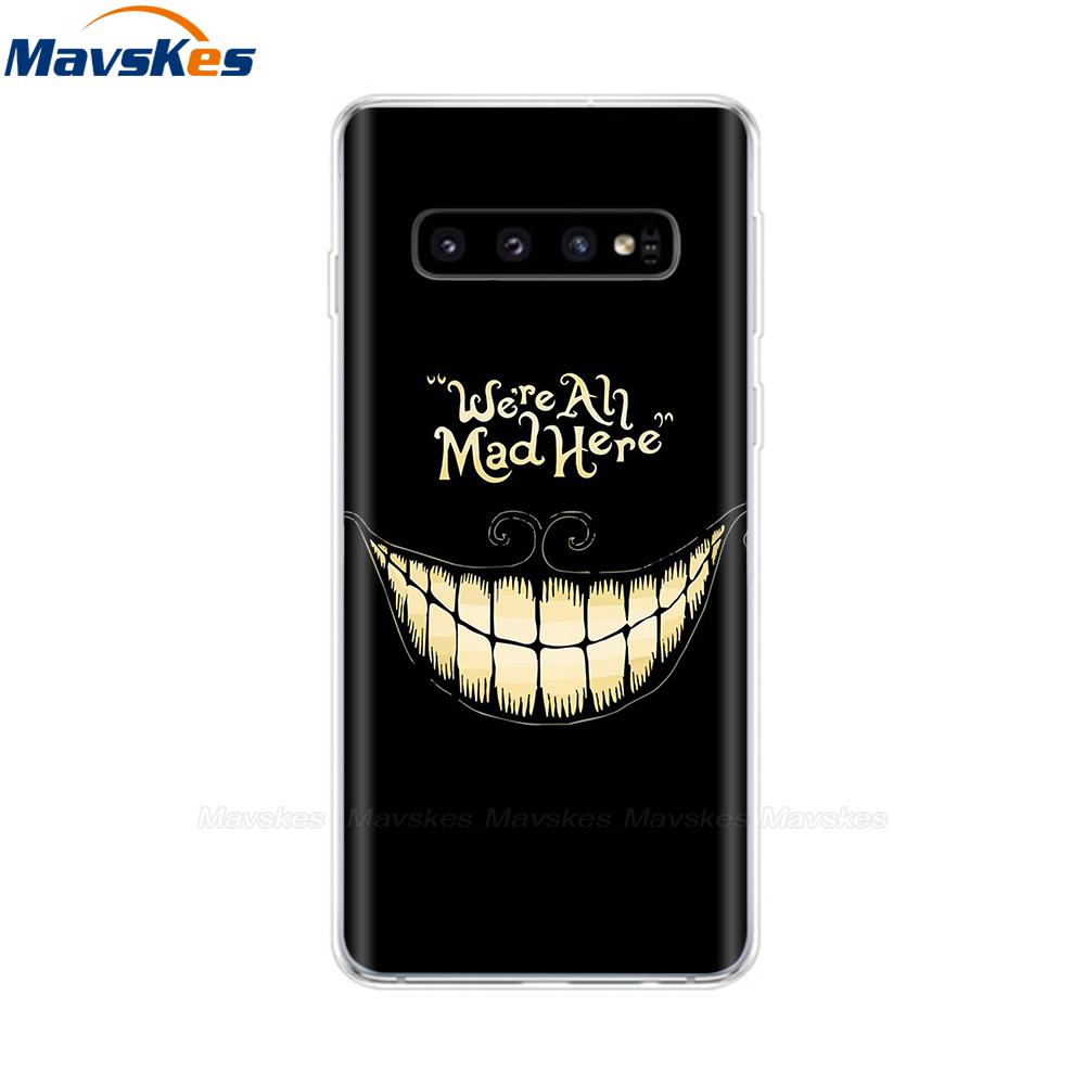 La più recente custodia stampata in TPU per Samsung Galaxy S10 S10 + Coperture del telefono per Samsung S10 Plus S10e Custodie Cover posteriore Paraurti Fundas Coque