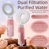 Built-in Water Filter Pressurized Shower Head Pressurized Design Chlorine Removal Function Skin Care Showerhead