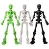 3D Skeleton Model Decorative Item DIY Skull Movable Joint Assembly Toy Prank Figurine Halloween Decorations Toy Gift