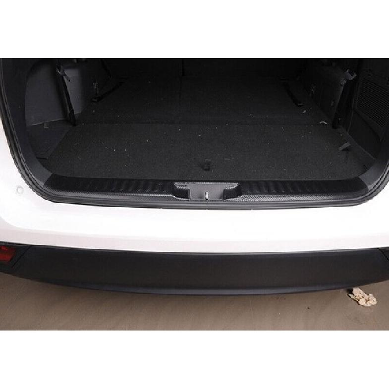 Rear Bumper Protector Guard Carbon Fiber Leather For Toyota Highlander -