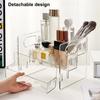 Transparent Cosmetic Storage Box Large Capacity Skincare Storage Stand  Store Display
