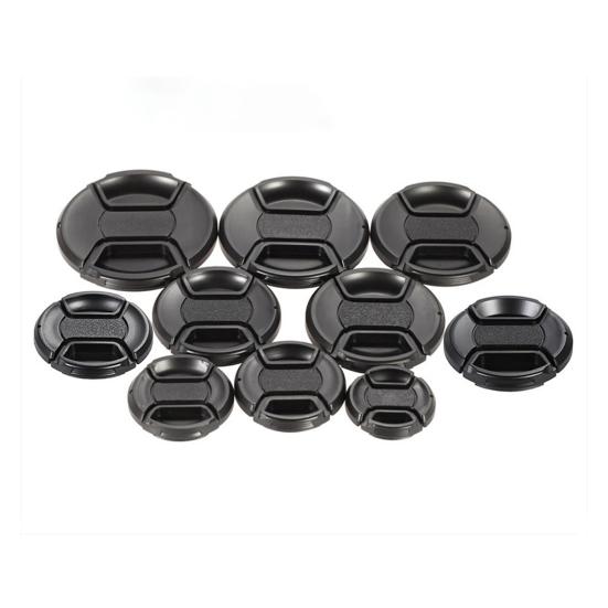 Universal Camera Lens Impact Resistant Simple Cap Protector Installation Snap-on Front Lens Cover