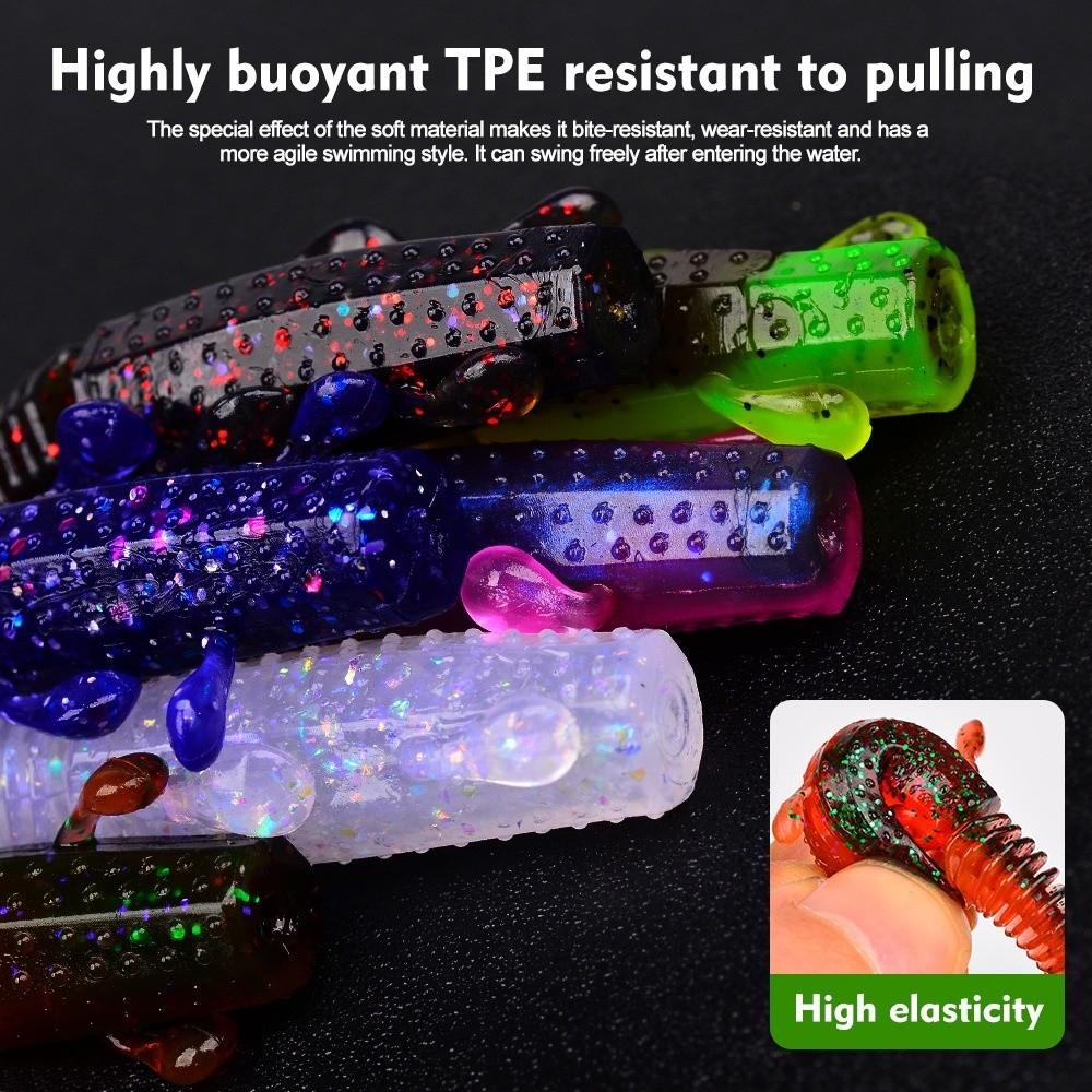 10pcs 7.6cm Soft Lures 3.5g Crankbait Lure Portable Swimbait Lure Pesca Gear