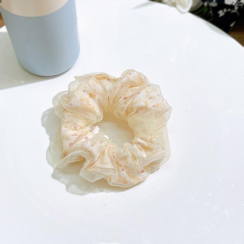 Large Intestine Bag, Small Intestine Double Yarn Headband, Small Fresh Daisy Mesh Yarn Hair Band, Fat Intestine Headband, Ball Head Decoration