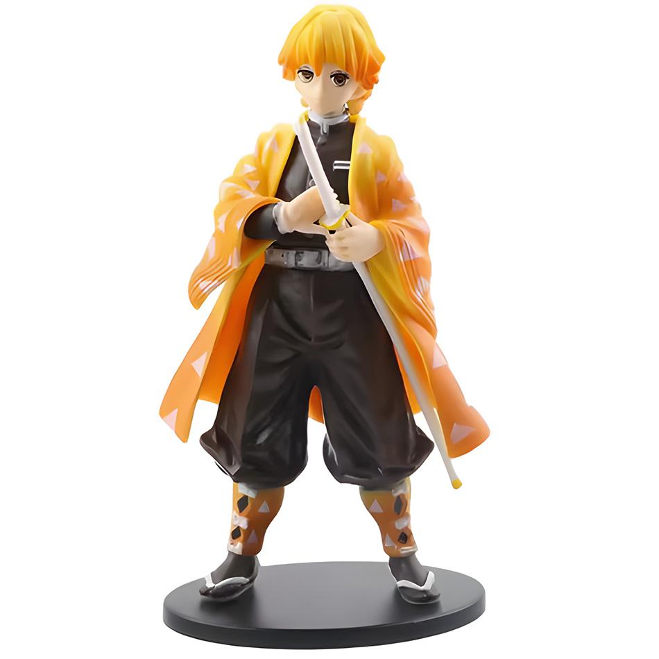 Anime Kimetsu No Yaiba Figure Kamado Tanjirou Action Figure Agatsuma Zenitsu Nezuko Warrior Pvc Model Toys