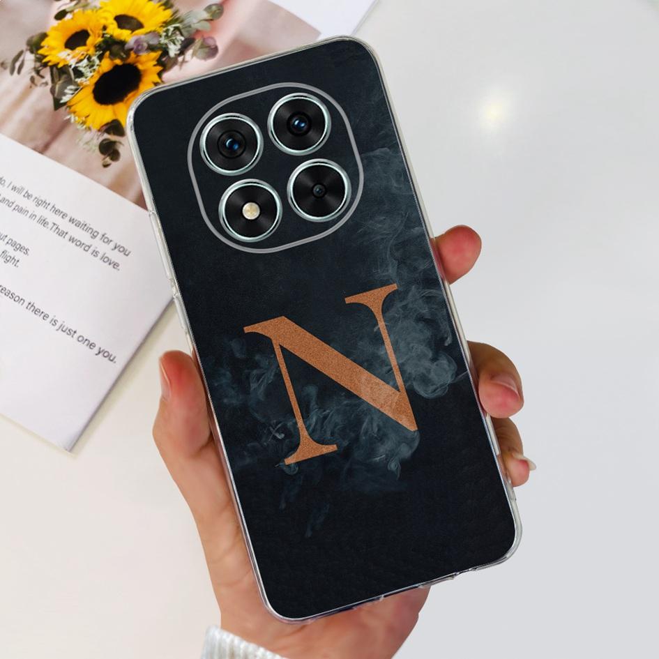 For Xiaomi Redmi Note 14 Pro 5G Case Fashion A Z Letters Soft Clear Silicone Back Cover For Redmi Note 14 Pro Plus Note14 Fundas