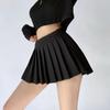 Dámská skládaná sukně Sexy mini šortky Sukně Letní móda Vintage Spodní prádlo Jednobarevné Ležérní Tenká sukně do A Žena Žena Y2k Oblečení