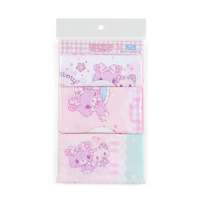 Sanrio Sanrio Lunch Set of Approximately 43 X 43 Name Space Mule Dreamy Character 880124 SANRIO (SANRIO) Cloth, 3, Cm, 100% Cotton, Included,