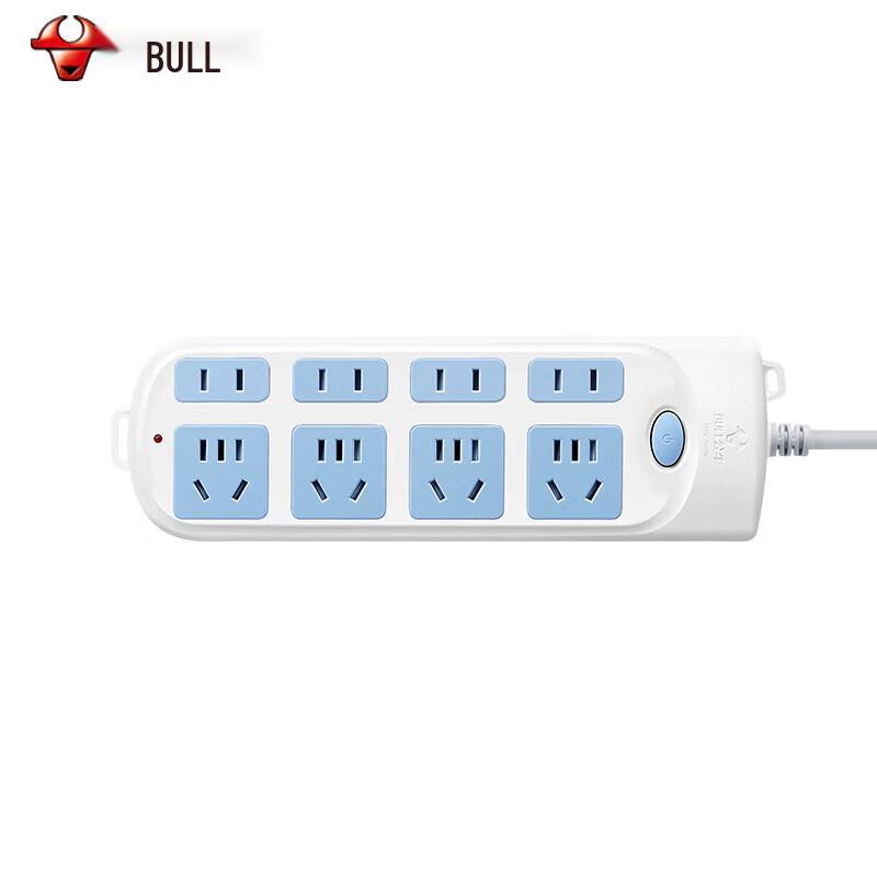 BULL GN-610 8-Outlet Power Strip with Master Switch