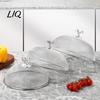 Cubiertas de Platos Transpirables para Reuniones al Aire Libre Malla de Acero Inoxidable Cubierta para Alimentos con Asa, Control de Insectos Malla Fina Tienda de Protección contra el Polvo, Duradero