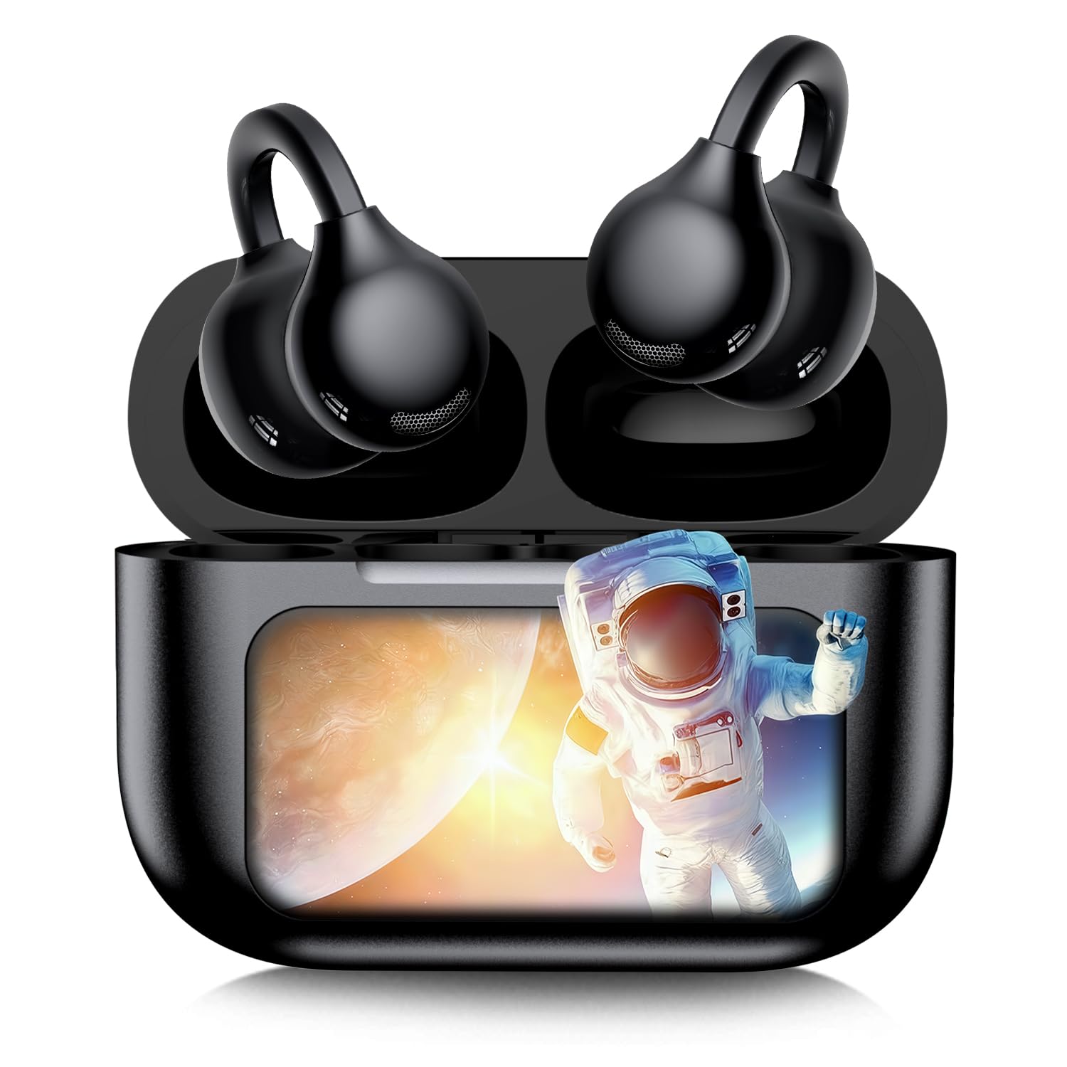 

Bluetooth Wireless Earbuds New Model with Touch Bluetooth ENC Noise IPX7 Sound Low Automatic with Single or Compact and Compatible with and Great for чорний