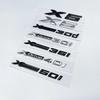 3D AB Schwarz Silber Schriftzug XDrive30i XDrive35i XDrive40i XDrive48i XDrive50i XDrive30d Für BMW X5 Auto Heckklappe Emblem Aufkleber yk2