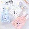 Children's Quick-Dry Hair Cap – Cute Rabbit Ear Design, Water-Absorbent, Thickened for Girls and Babies