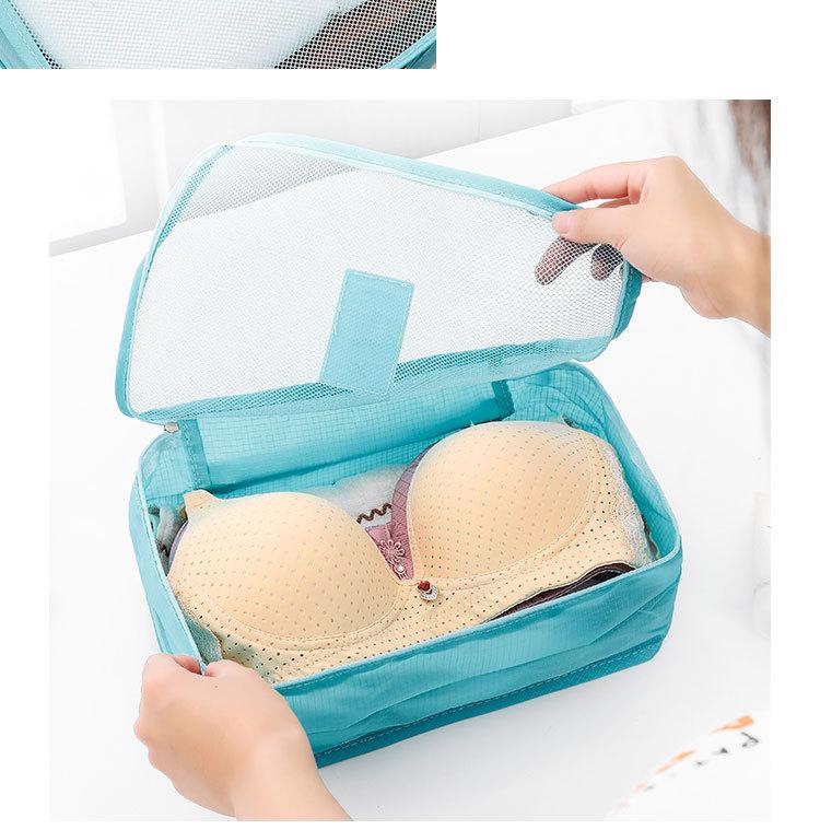 Koreanisches Reiseset: 6- und 7-teilige Aufbewahrungstaschen für Kleidung und Accessoires