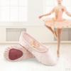 Canvas Ballet Dance Shoes Practice Exercise Gymnastics Performance Flats Split Sole for Girls Womens