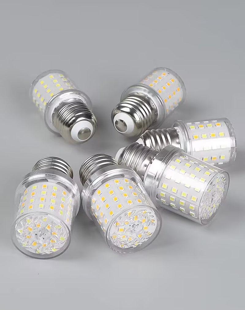 Superhelle LED Energiespar-Schraubglühbirne - E27/E14 Dreifarbige Maiskolbenlampe