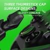 eXtremeRate 6 in 1 Metal Replacement Thumbsticks for Xbox Elite Series 2 Controller, Metallic Black Swappable Magnetic Analog Stick Joystick Caps for