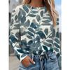 Camiseta de Manga Larga con Estampado 3D Navideño para Mujer Cuello Redondo Manga Larga Otoño Ropa de Animales Ropa Regalo Festivo Camiseta de Moda para Fiesta