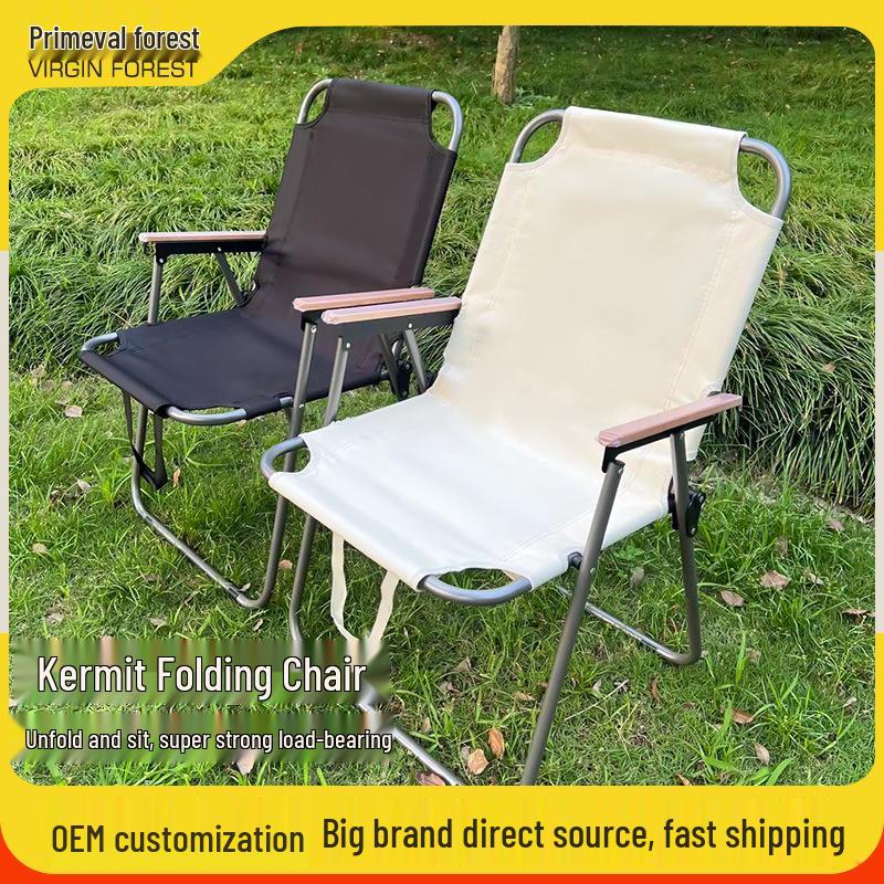 Kermit Outdoor Portable Aluminum Folding Camping & Fishing Chair