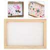 (ZH) DIY Flower and Grass Pulp Papermaking Frame Tool 20*30cm