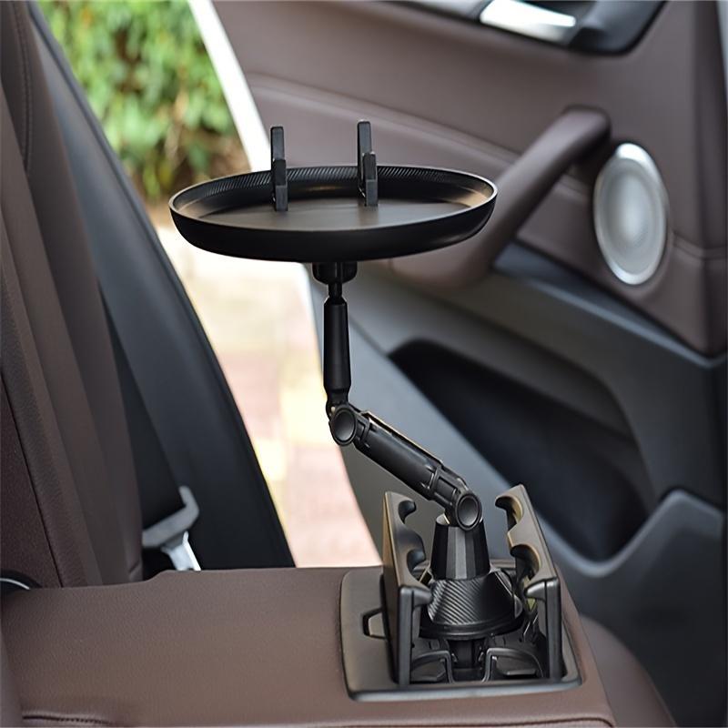 360° Swivel Car Cup Holder - Multi-Purpose Food & Beverage Storage Box with Safety Base - Car Interior Accessories