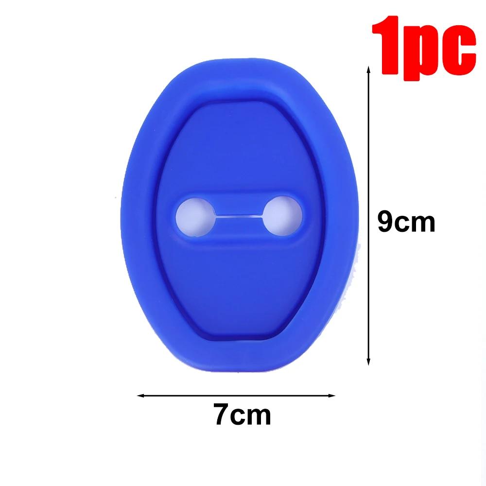 Universal Car Door Mute Shock Absorbing Pad Silicone Doors Lock Buckle Bumper Cars Locks Protective Accessories Automotive Parts