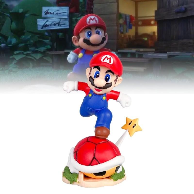 Pvc Anime Figuur Super Mario Rennen Mario Pokmon Klein Model Bureau Decoratie