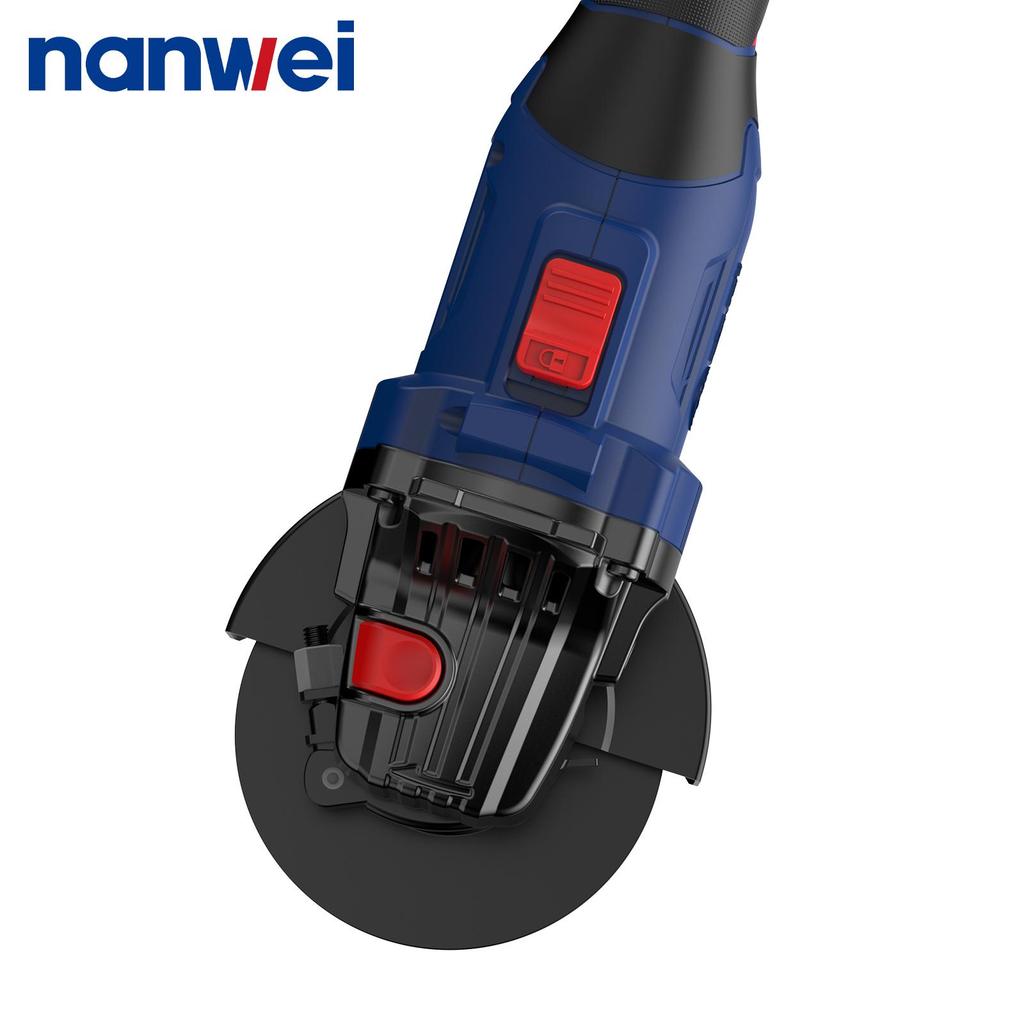 NANWEI 125 Mm Angle Grinder 5000/7000/9800 Rpm, 20 V, Brushless Motor