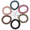 5 Stück Armband-Schlüsselanhänger Umweltfreundlicher Dehnbarer Kunststoff Flexibles Spiral-Handgelenkband für Kinder