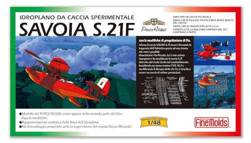 Fine Molds Porco Rosso SAVOIA S.21F "Late Model" 1/48 Scale Plastic Model FG3