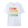 Rife Men T Shirt Eat Sleep Fish Repeat Tshirt Tops Shirt All Cotton Leisure T Shirt Street Wear T Shirt