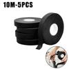 Heat-Resistant Harness Electrical Tape Automotive Wire Loom Fabric Wrapping Tape for Cable Management and PC Wire Bundling