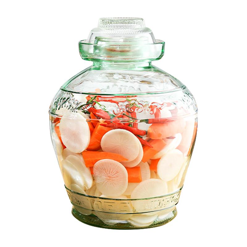 GIANXI Wide-Mouth Glass Fermentation Jar