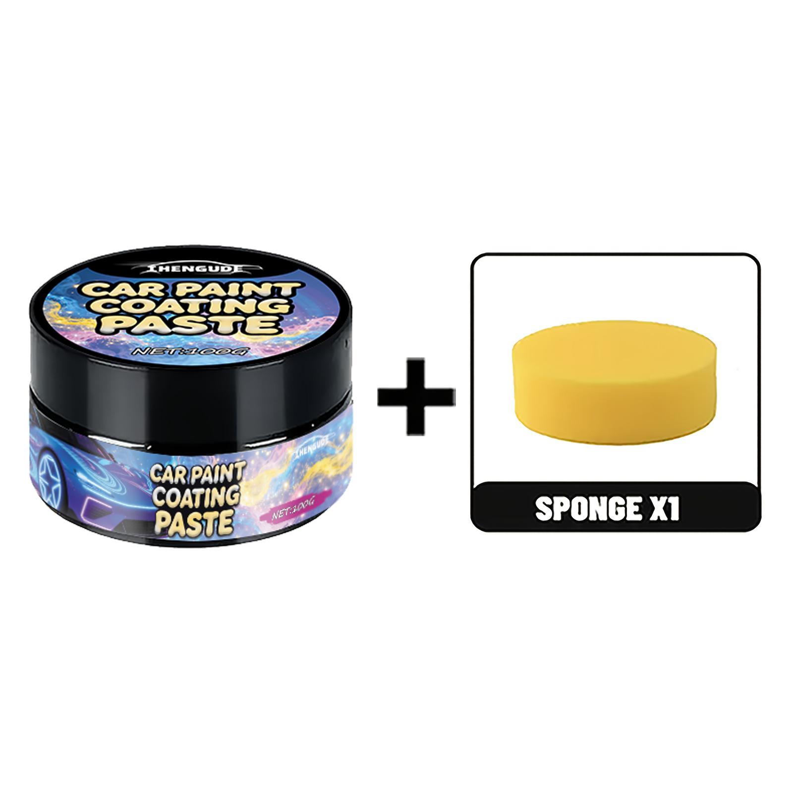 

New Car Wax - Car Scratch Removal and Paint Care Tool, Car Swirl Scratch Repair and Polishing Supplies, Car Ceramic Nano Coating, Crystal Pol
