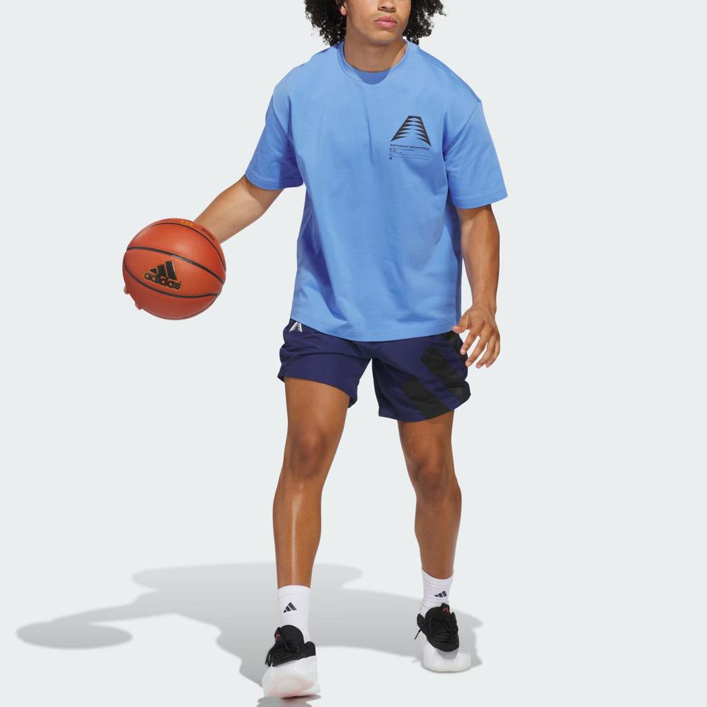 Adidas x ANTHONY EDWARDS GFX SCHEMATIC T Shirt Men's JM2681
